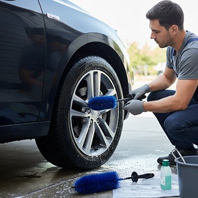 Brosse nettoyage voiture​ 