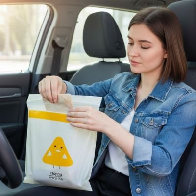 Poubelle de voiture 