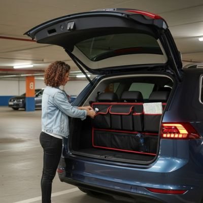 Rangement coffre voiture 