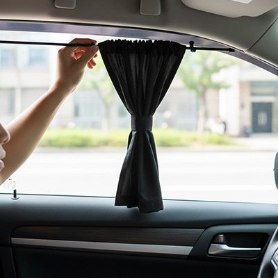 Rideau voiture